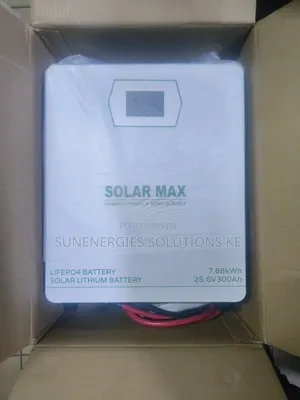 7.68kwh 25.6v 300ah Solarmax Lithium Battery