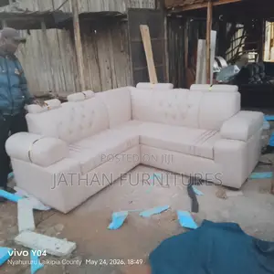 Beige L Seat