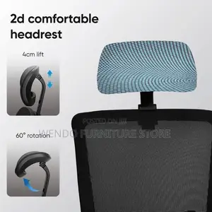 Office Chairs; Ergonomic Fabric Adjustable Office Orthopedic Chairs