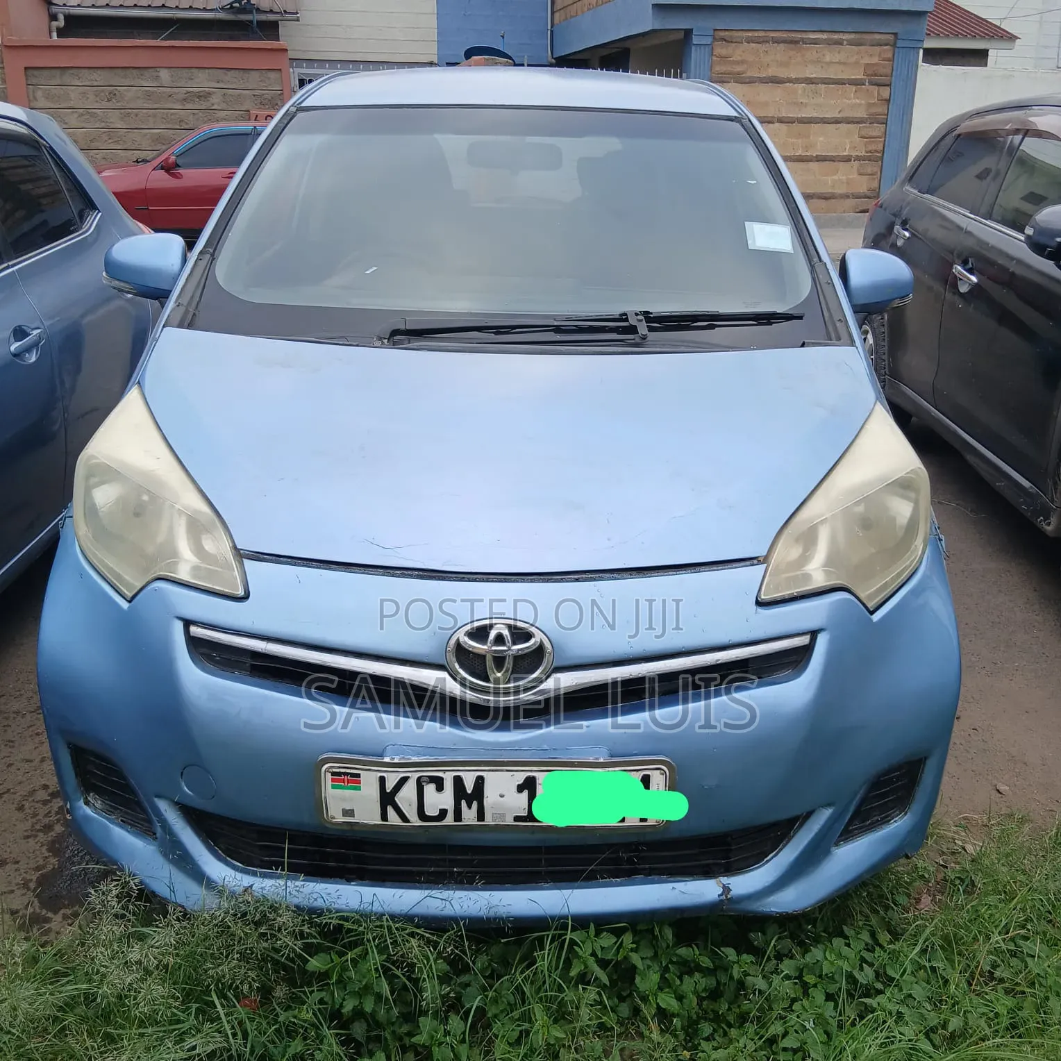 Toyota Ractis 2008 Blue