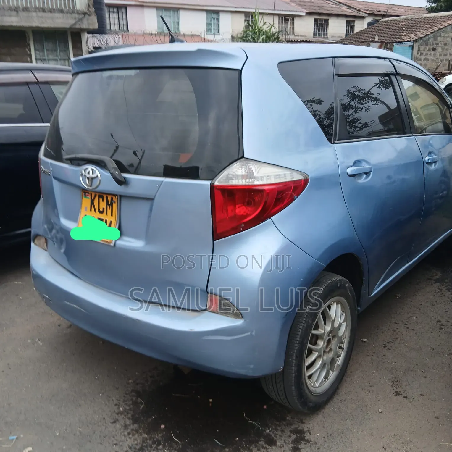 Toyota Ractis 2008 Blue