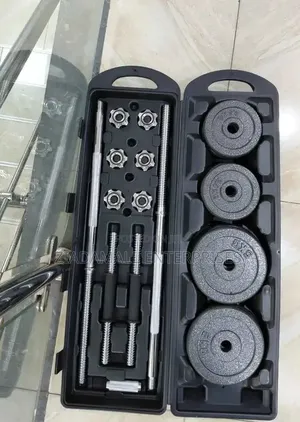 York 50 Kg Cast Iron Dumbbell Set – Durable Home Gym Essential