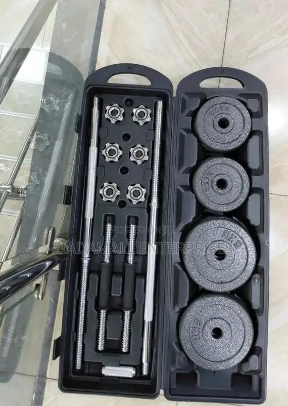 York 50 Kg Cast Iron Dumbbell Set – Durable Home Gym Essential