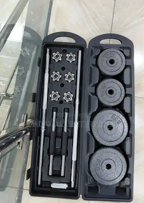 York 50 Kg Cast Iron Dumbbell Set – Durable Home Gym Essential