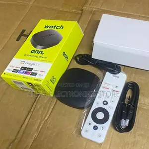 Google Tv Uhd Streaming Box With Voice-Enabled Remote Control –New