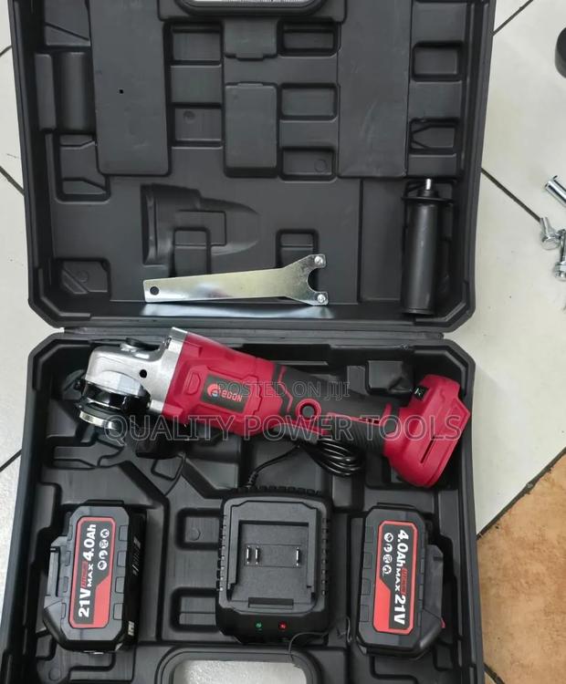 4.5" Cordless Angle Grinder 
 2pcs 4.0ah 10cell Original Battery