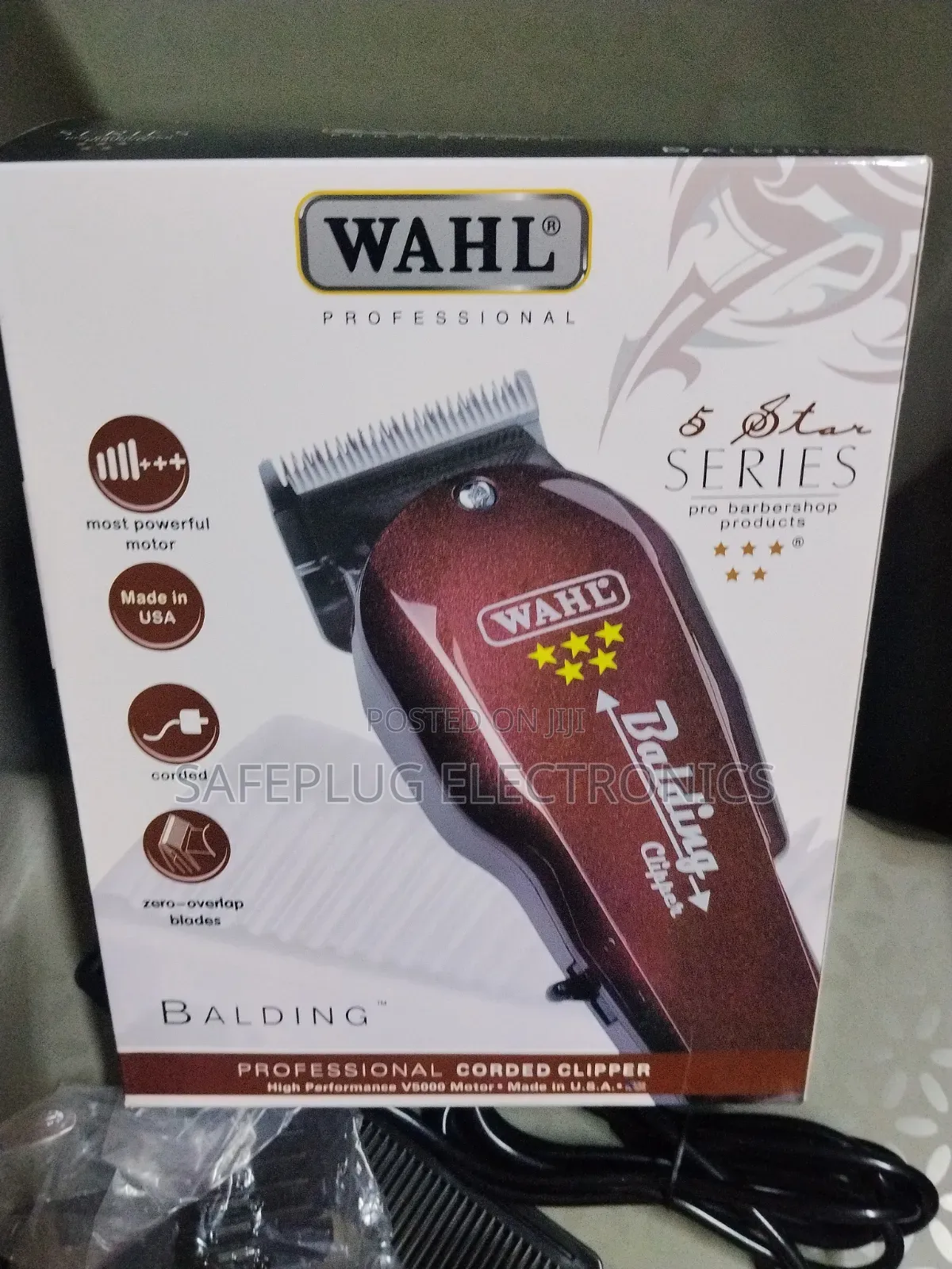 Wahl Professional Balding Clipper – Barber's Choice!