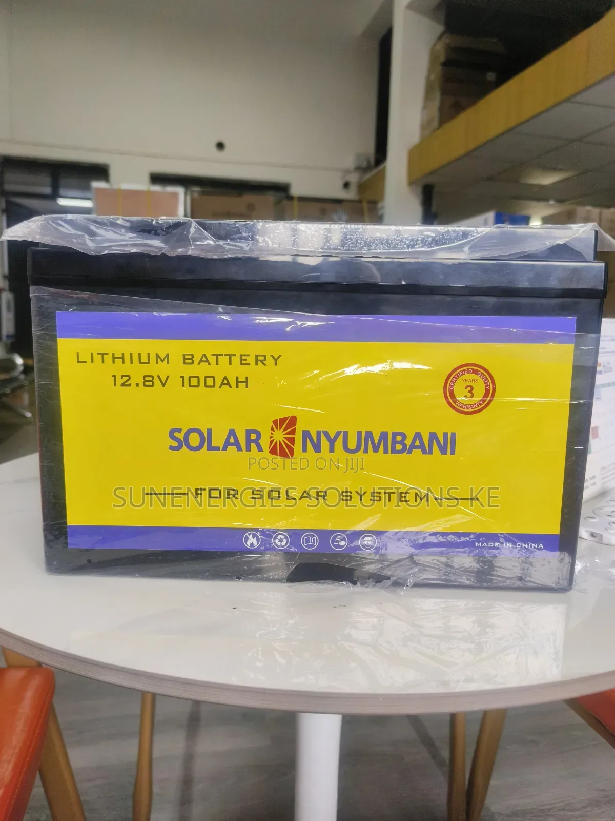 1.28kwh 12.8v 100ah Solar Nyumbani Lithium Battery