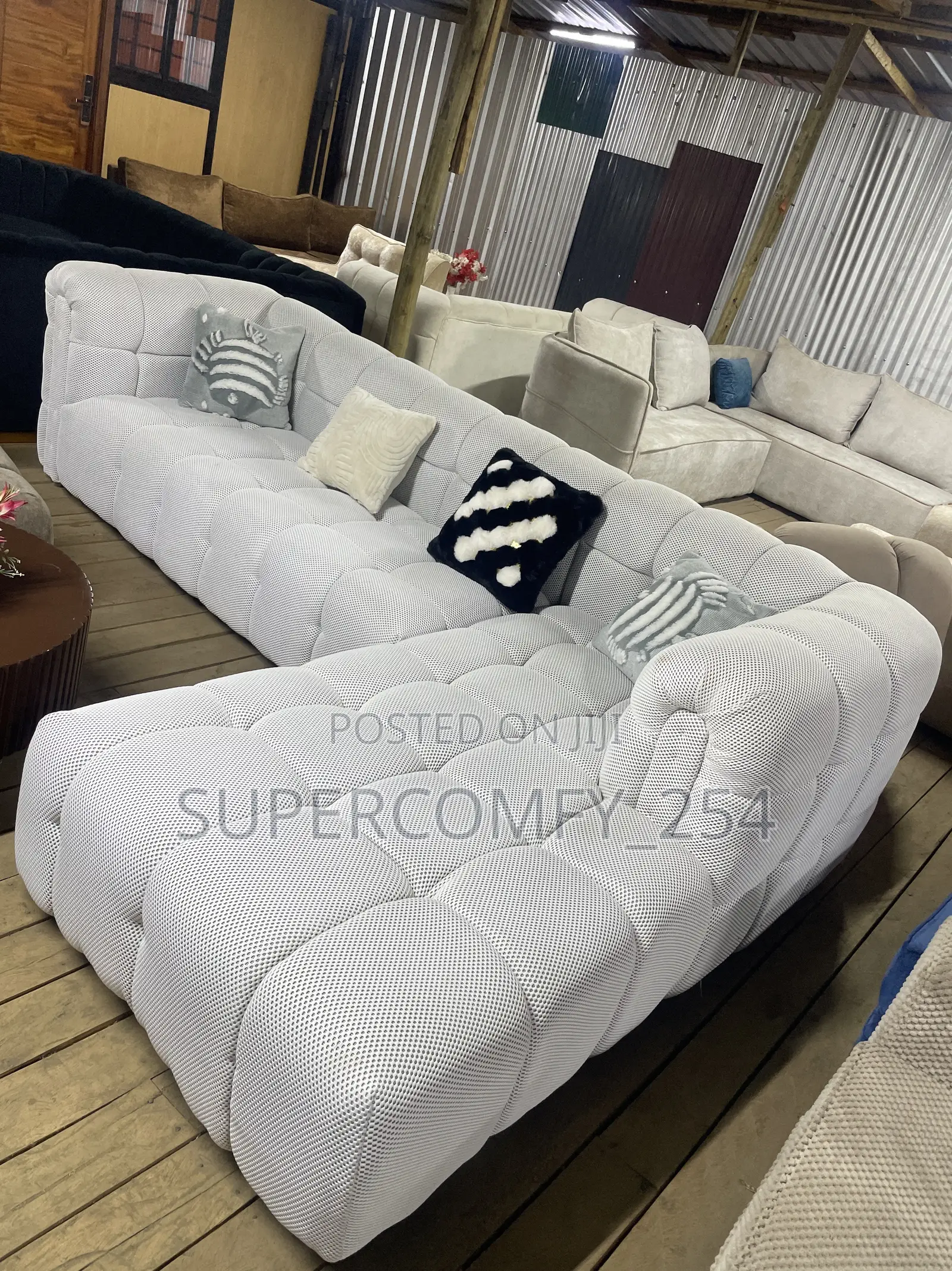 Bubble L Shape Sofa