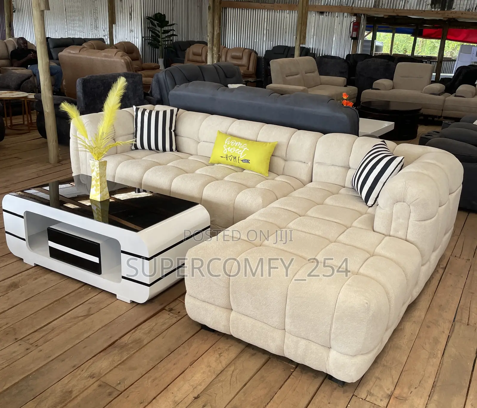 Bubble L Shape Sofa