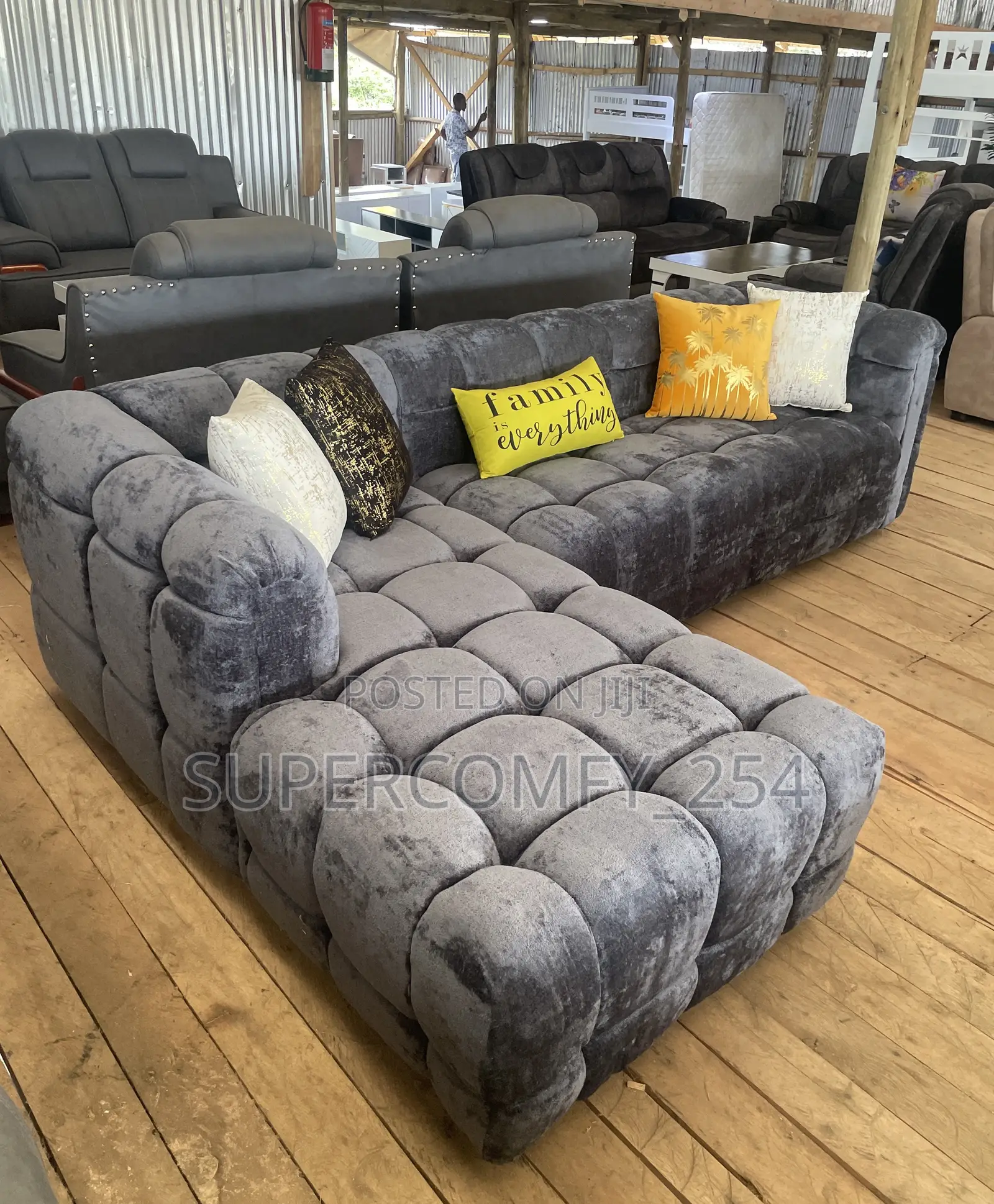 Bubble L Shape Sofa