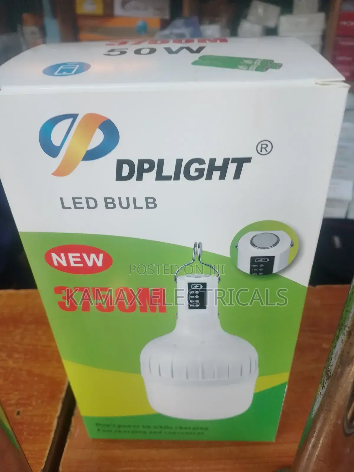 50w Rechargeable Large Bulb