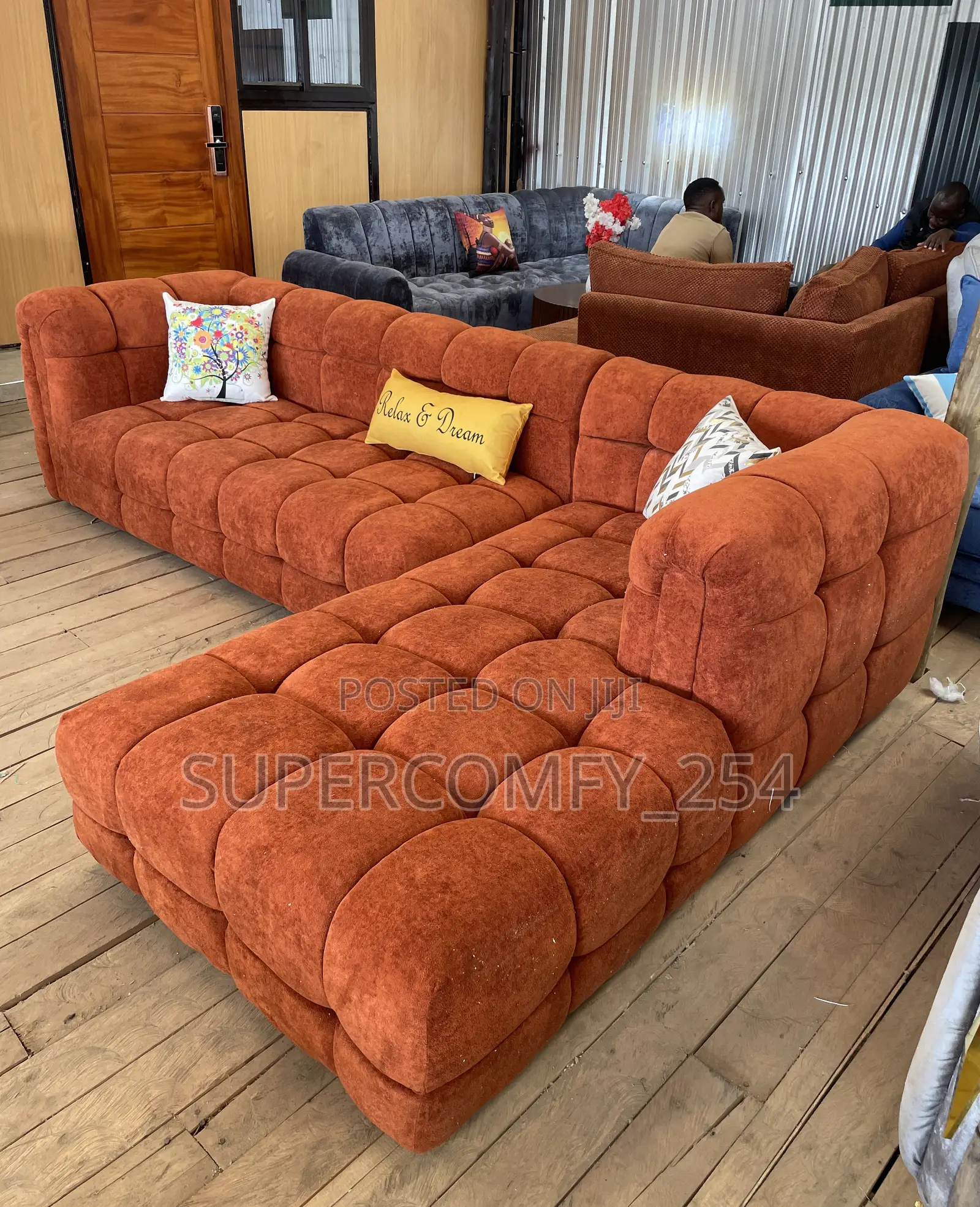 Bubble L Shape Sofa