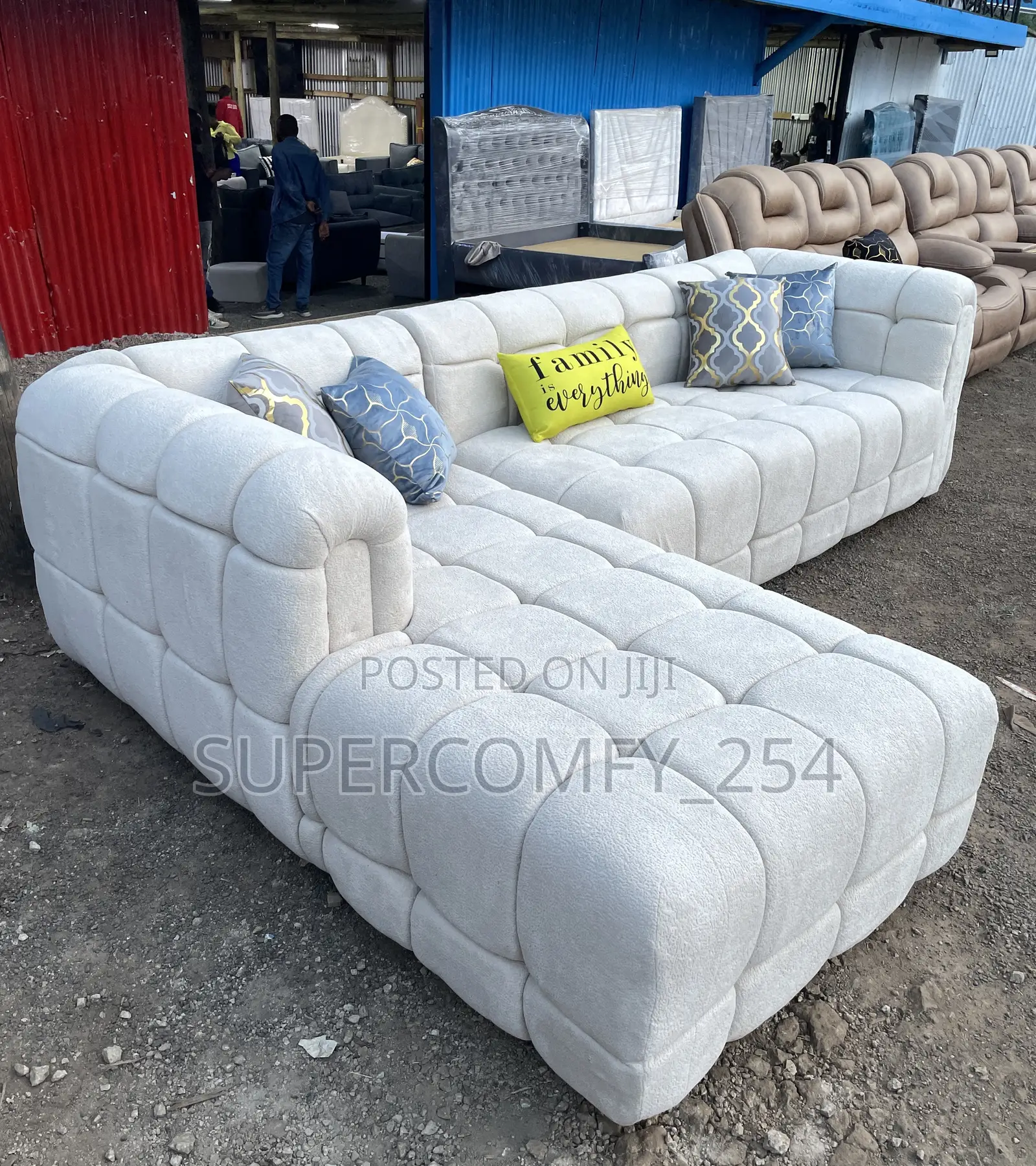 Bubble L Shape Sofa
