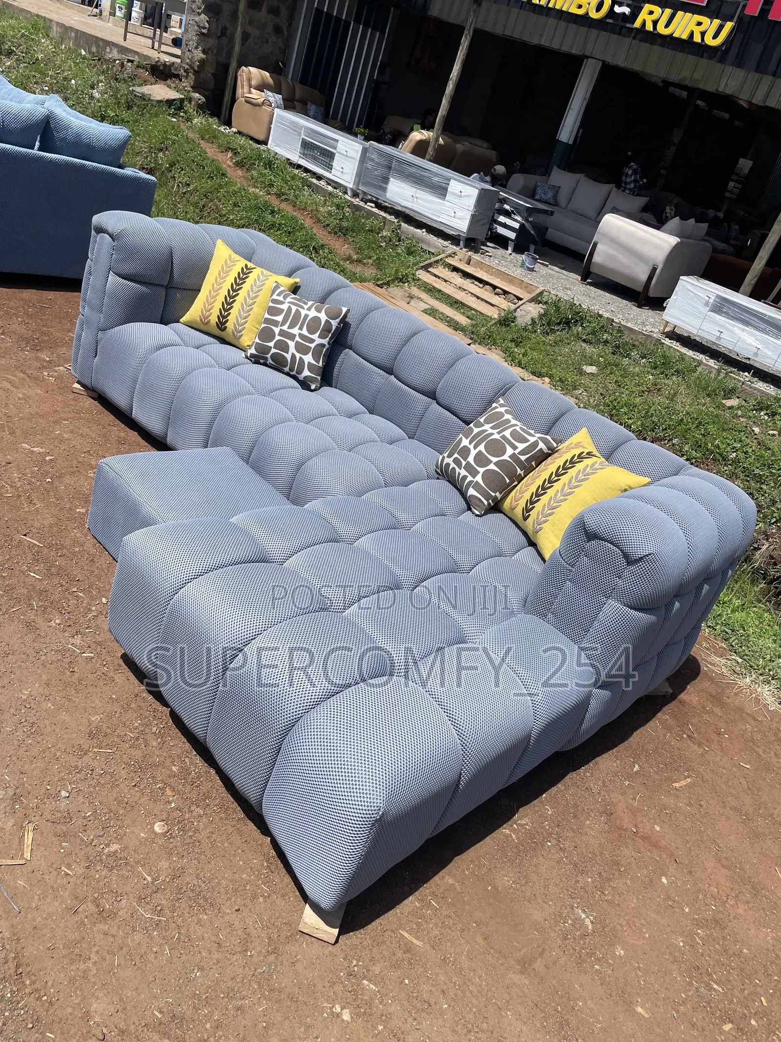 Bubble L Shape Sofa