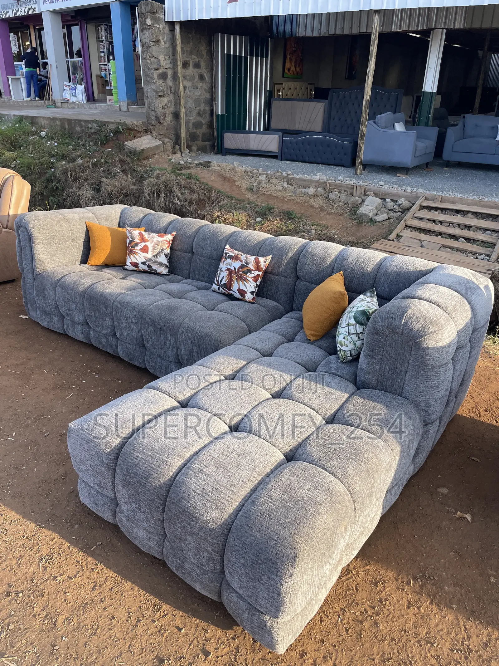 Bubble L Shape Sofa