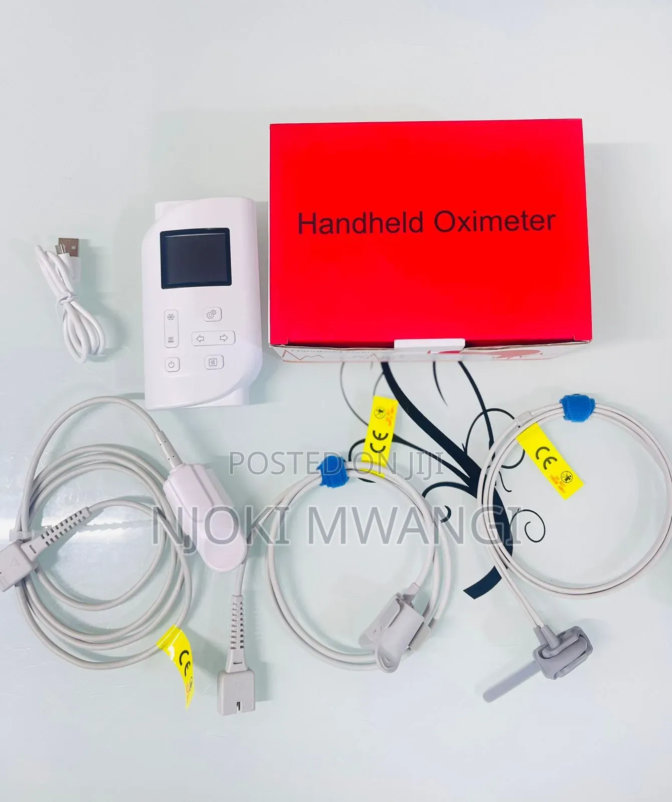 Handheld Pulse Oximeter ( 3 Probe )