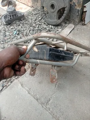 Motorbike Accessory , A Good Bike Carrier With An Under Tool Box