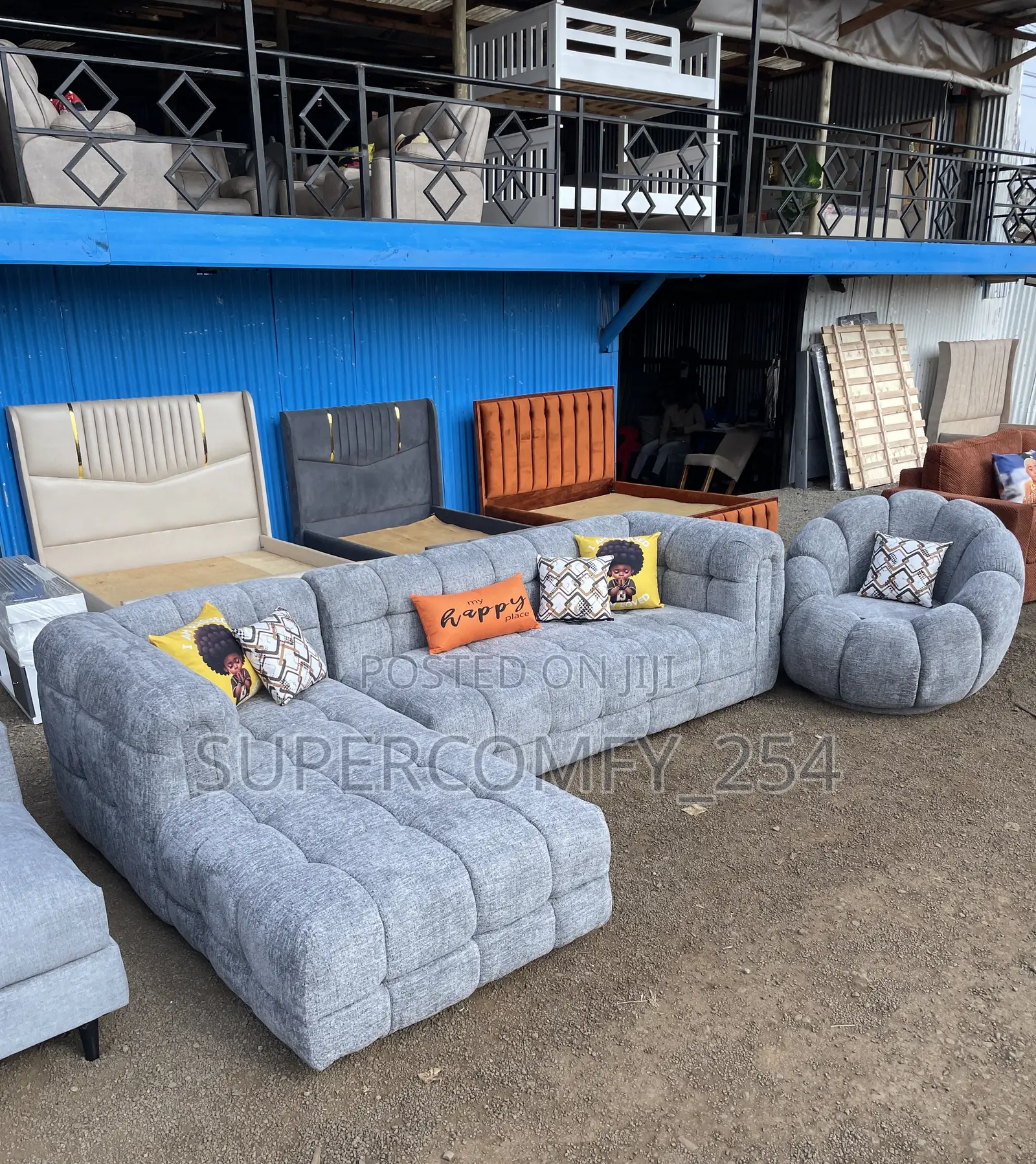 Bubble L Shape Sofa
