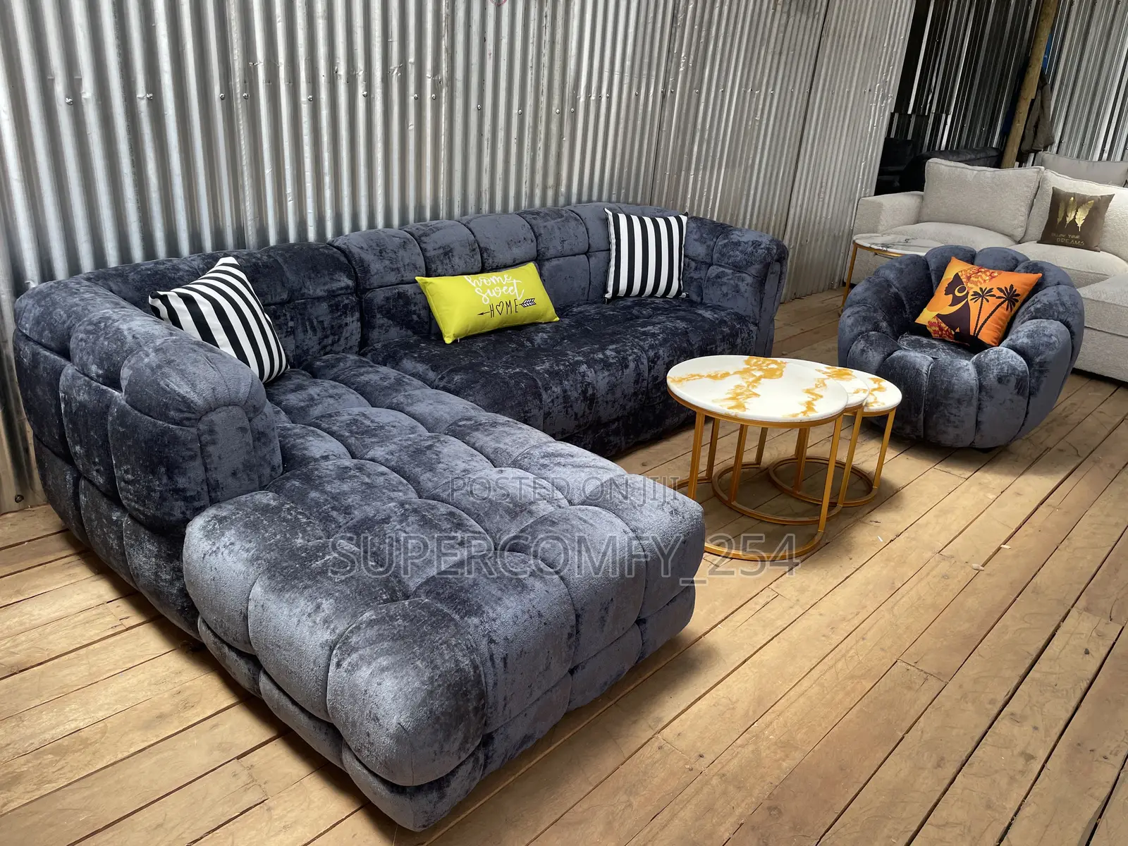 Bubble L Shape Sofa