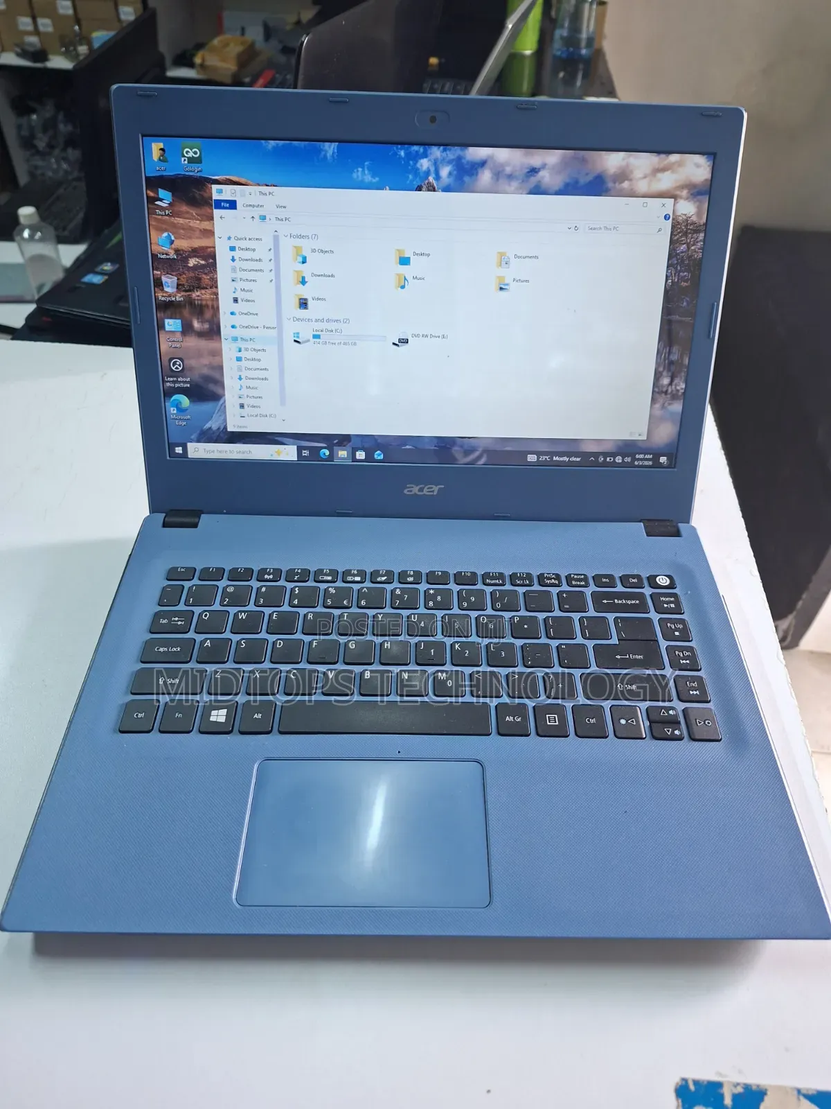 Laptop Acer Aspire 1 A114-32 8GB Intel Core i3 HDD 500GB
