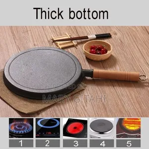 *Very Heavy Thick , High Quality Die Cast (Anti Scratch) Chapati Pan