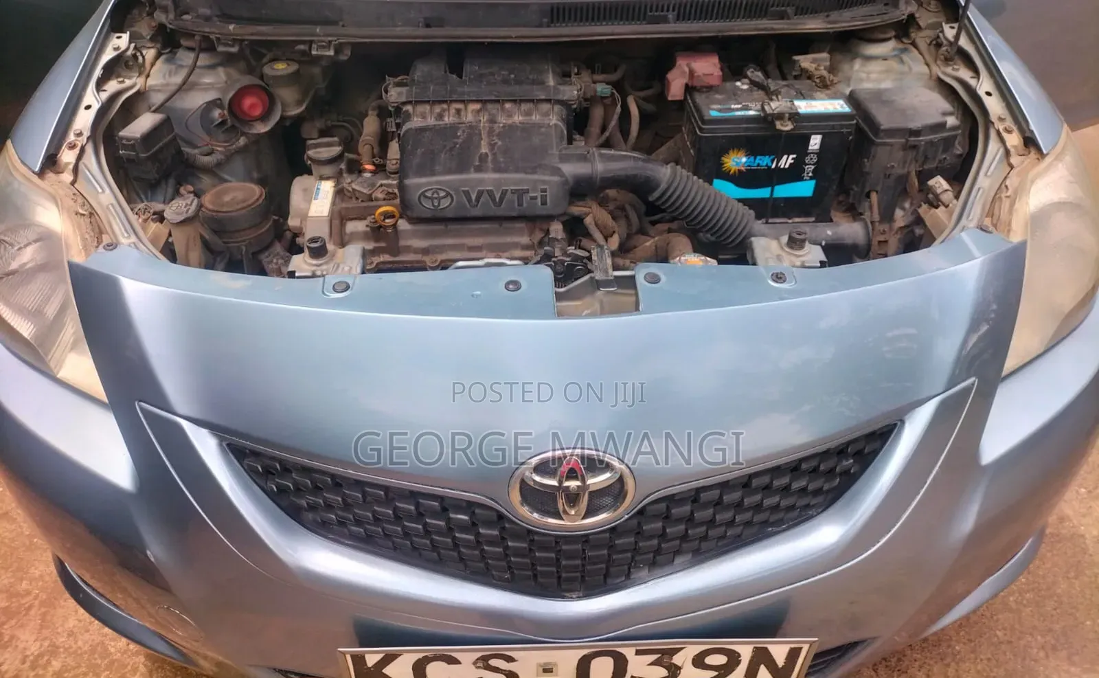 Toyota Belta 2011 Blue