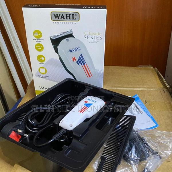 Best Wahl Super Taper Professional Corded Trimmer - White - main view