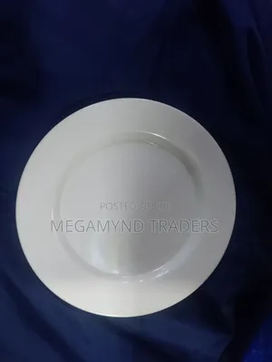 12pc Melamine Dinner Plate / Melamine Dinner Plate 10inch