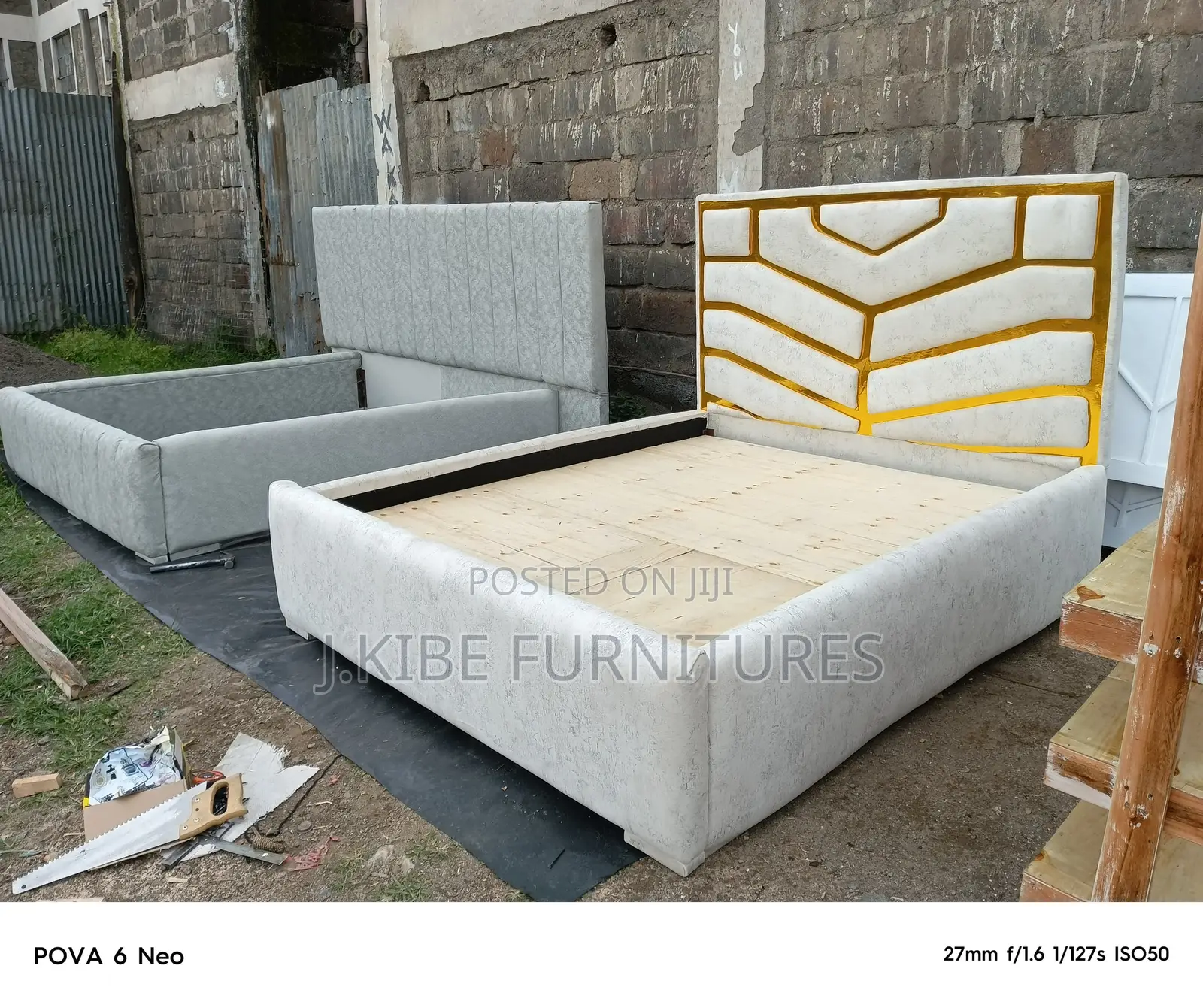 White Chester Bed