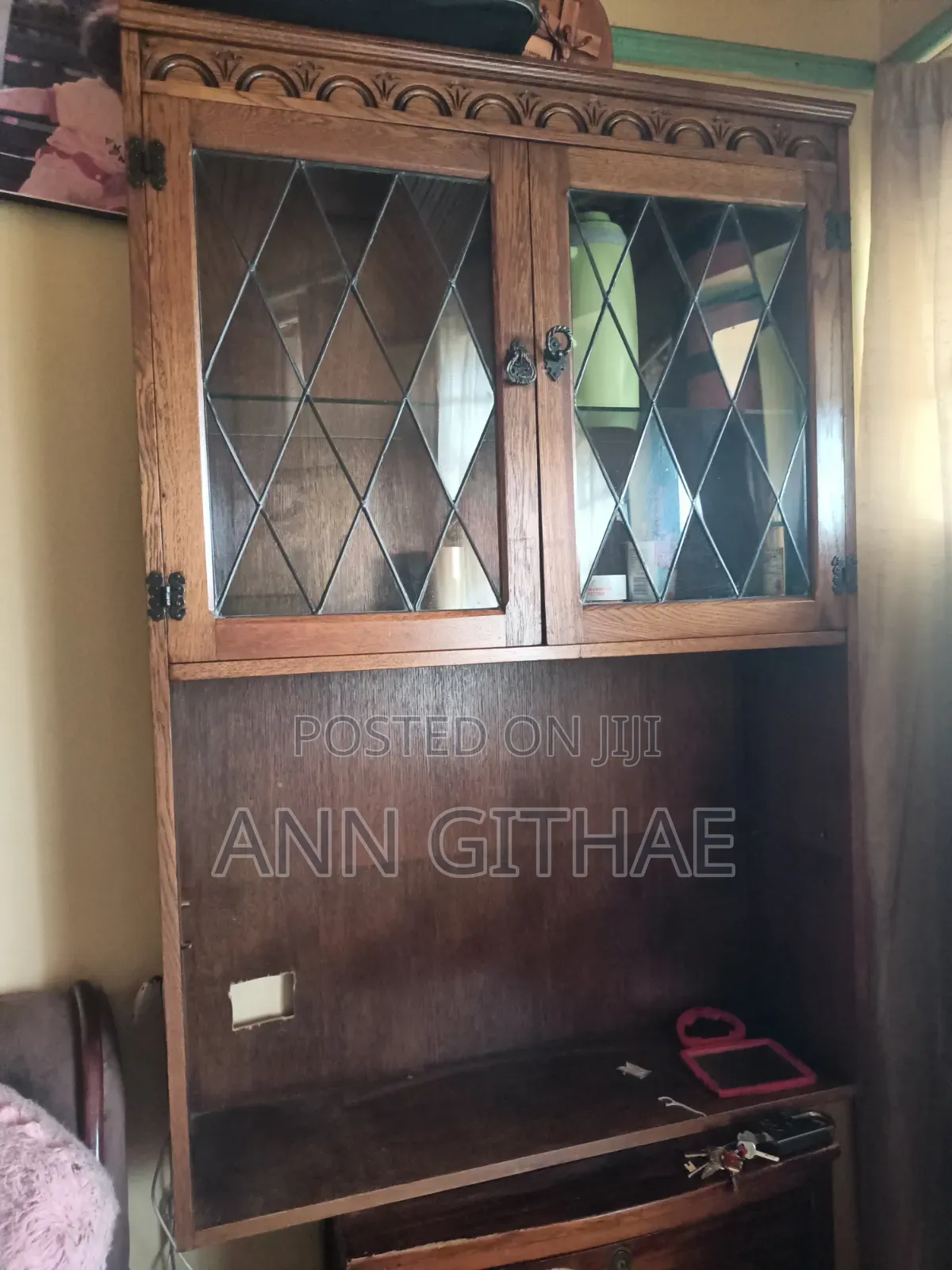 Tv and Cabinet