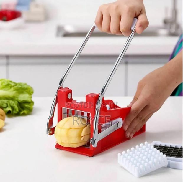 Stainless Steel Grid Potato Cutter - thumbnail 3
