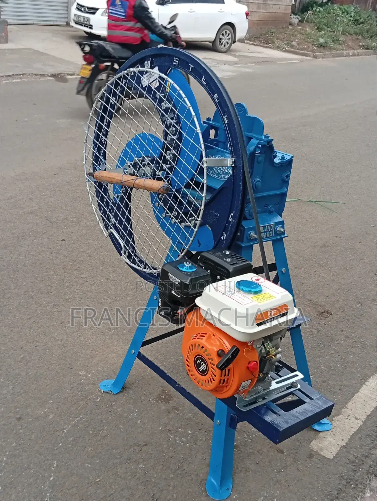 Petrol Driven 3brade Machine