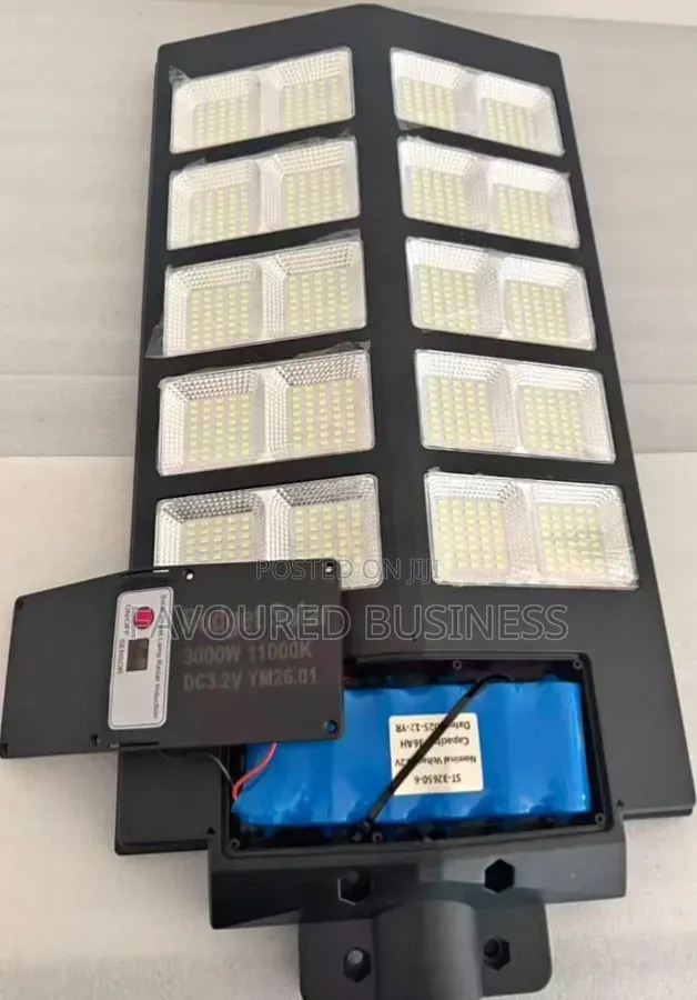 Approved Solar Light 3000w / New Solar Street Outdoor
