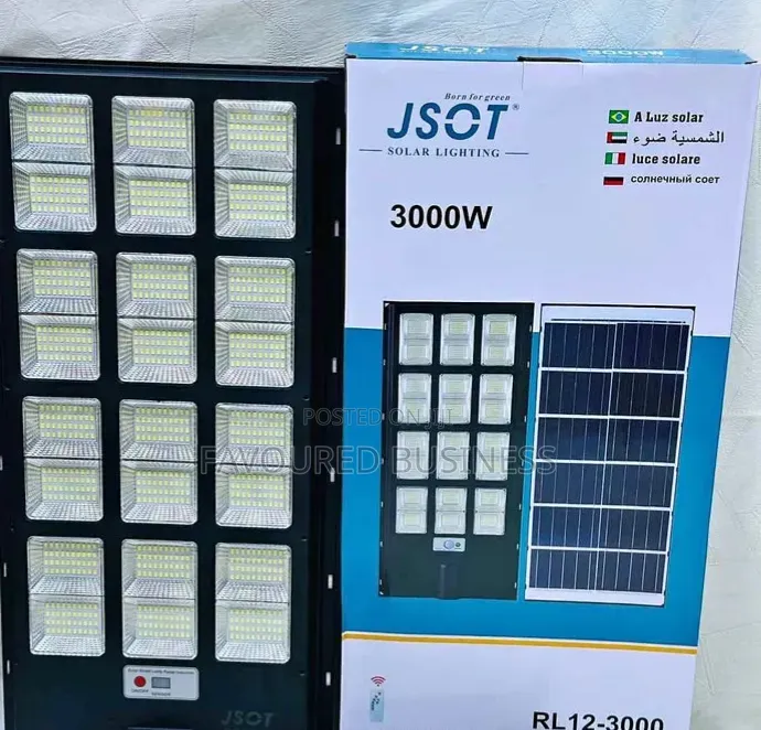 Alltop 3000w Solar Street Light Jsot/Solar Red Street Light