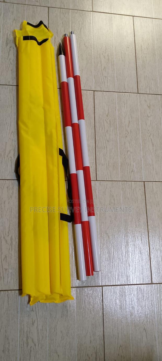 3m Surveying Pole With Reflective Stripes