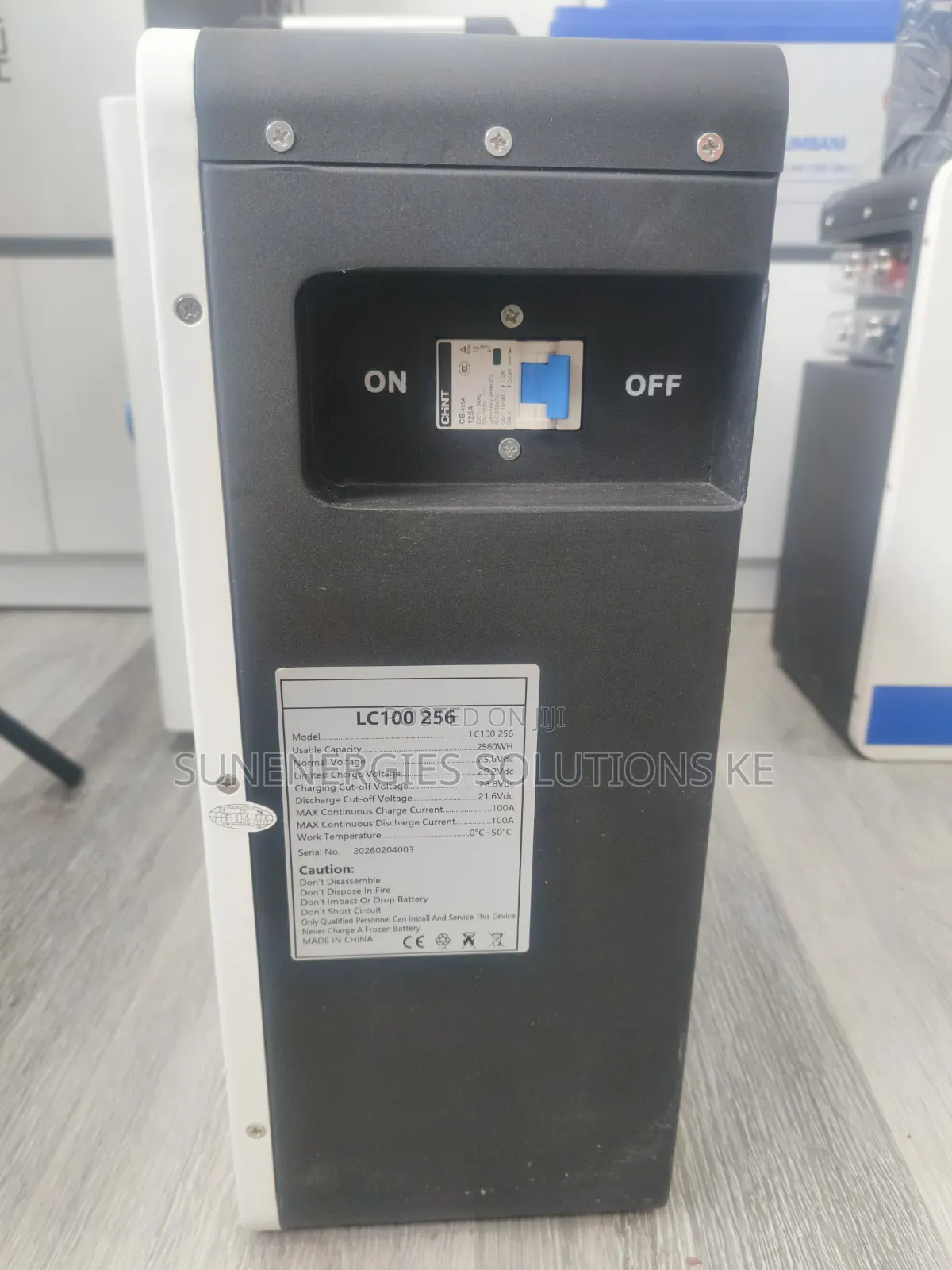 2.56kwh 25.6v 100ah Solar Nyumbani Lithium Ion Battery