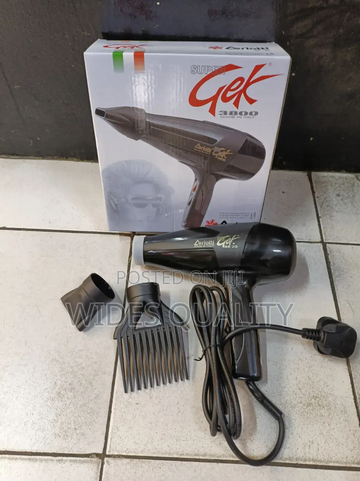 Professional Hairdryer Ceriotti Super Gek 3800