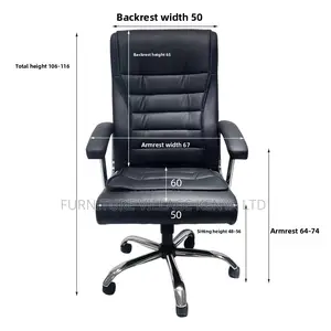 Executive Leather High Back Chair.