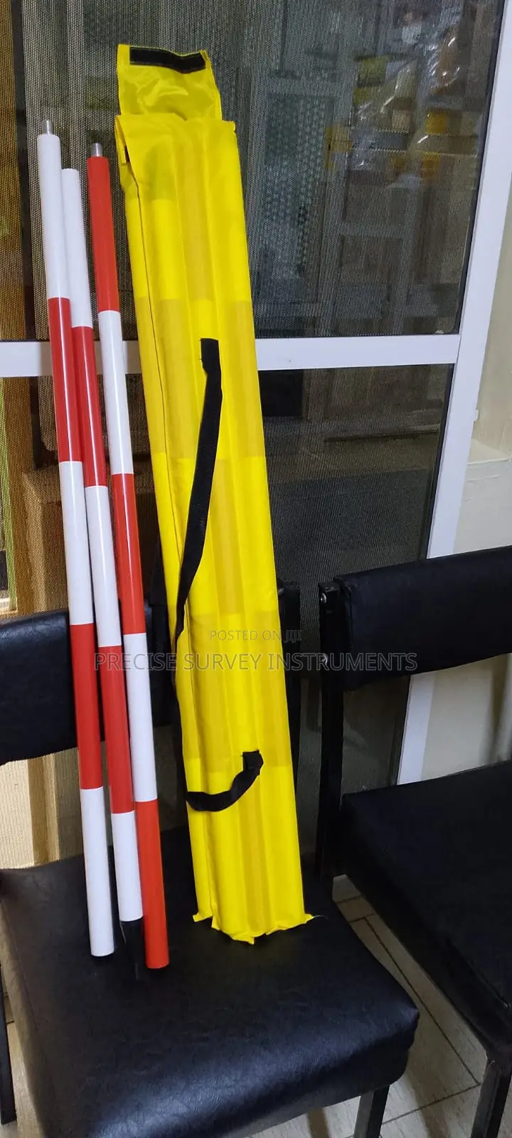 3m Land Survey Ranging Pole With Sharp Ground Point