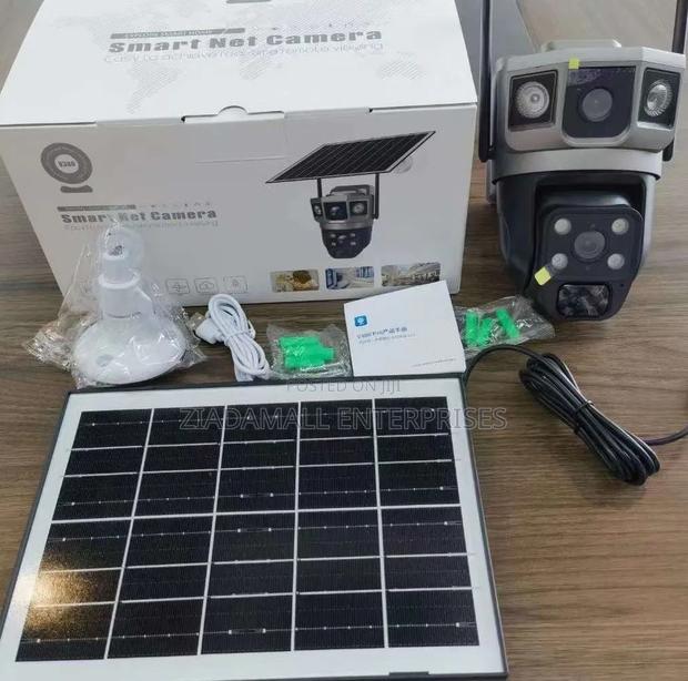 Dual Lens Wifi Solar PTZ Camera, Reliable Protection Camera
