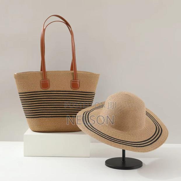 Beach Bag and Hat