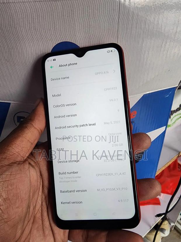 Oppo A1k 32 GB Red - thumbnail 3