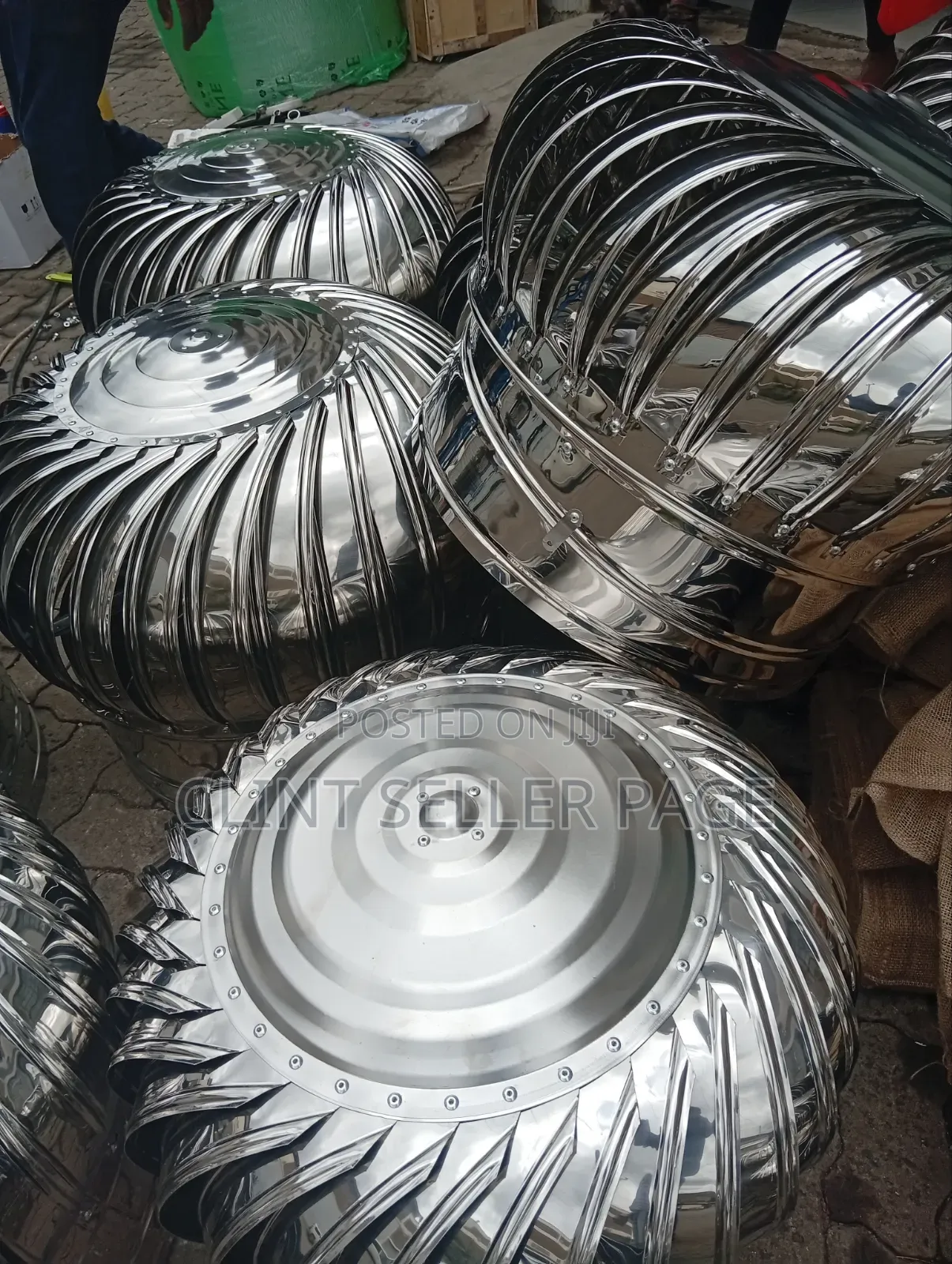 Spinning Roof Vents / Cyclones 300mm