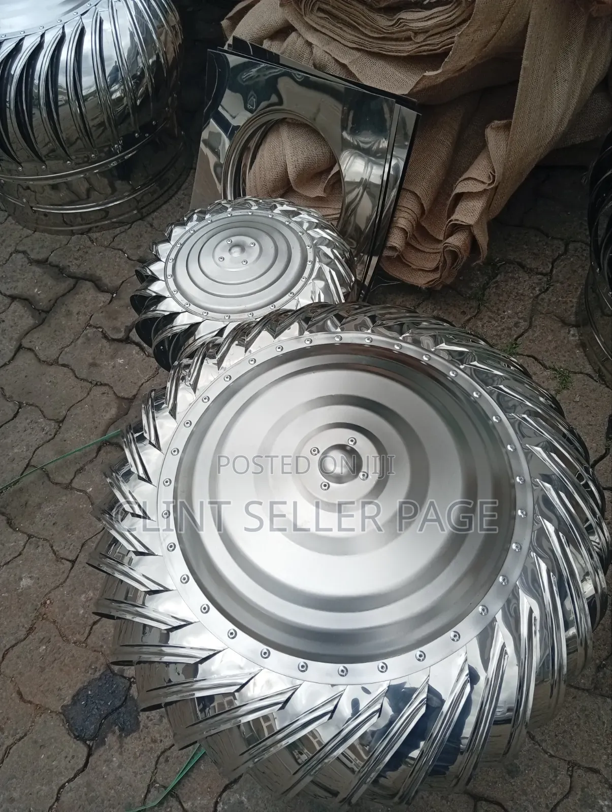 Spinning Roof Vents / Cyclones 300mm