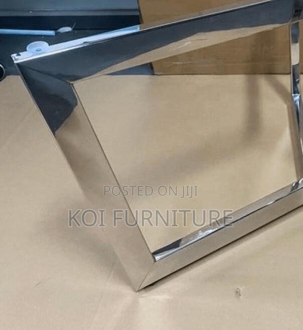 Coffee Table; Modern Dual Marble Coffee Table - thumbnail 2