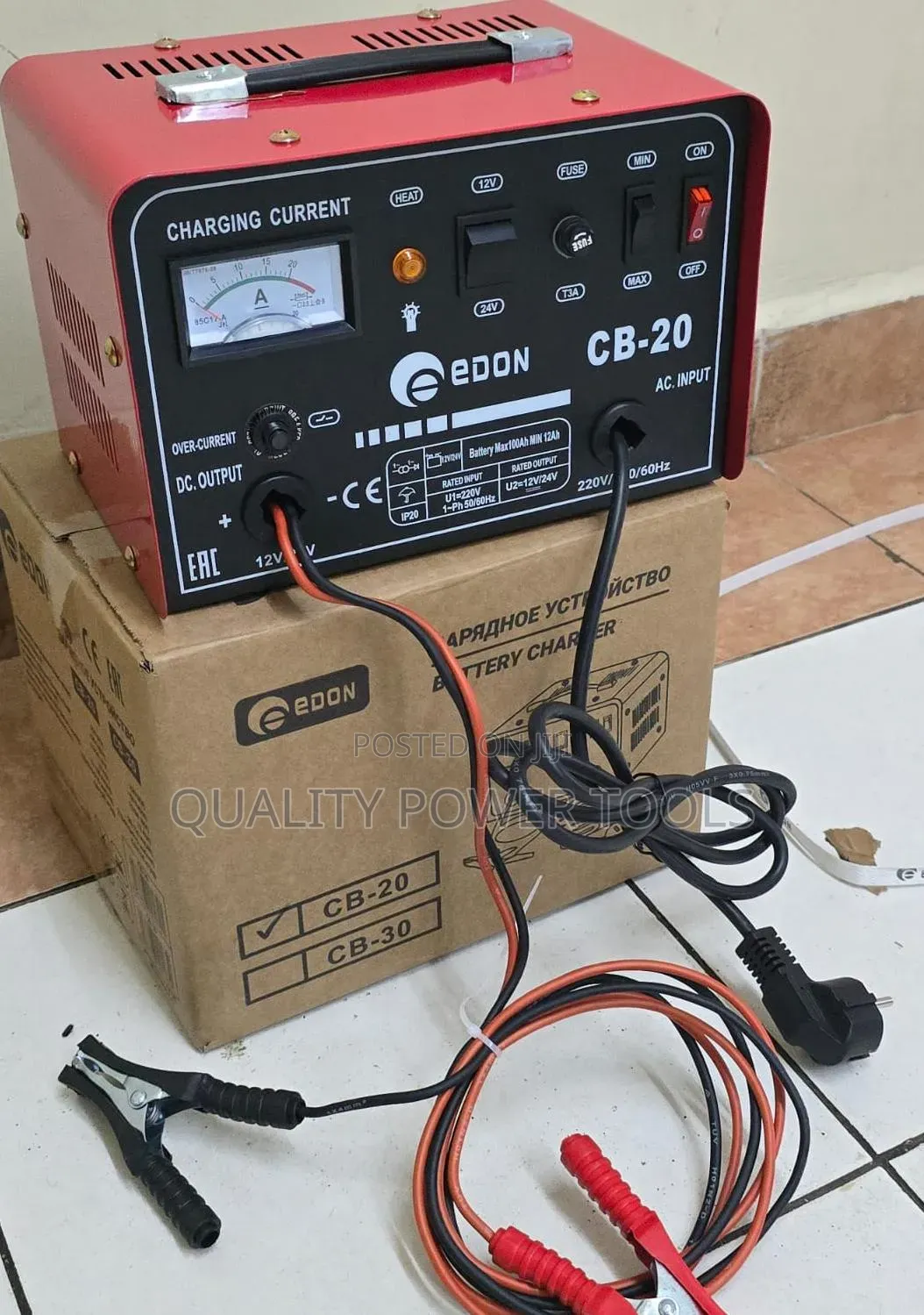 Edon Cb-20 Battery Charger,
