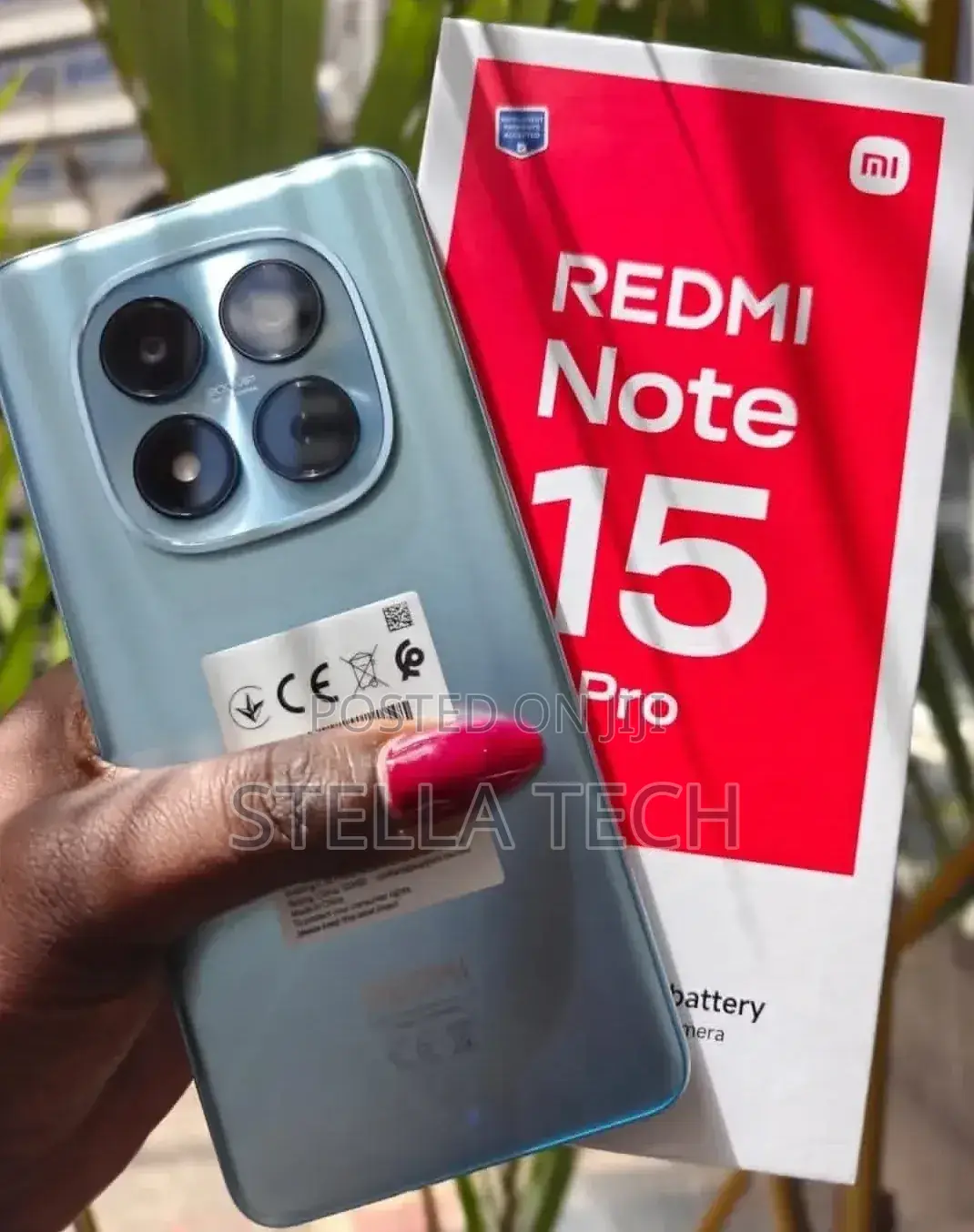 New Xiaomi Redmi Note 15 256 GB Red