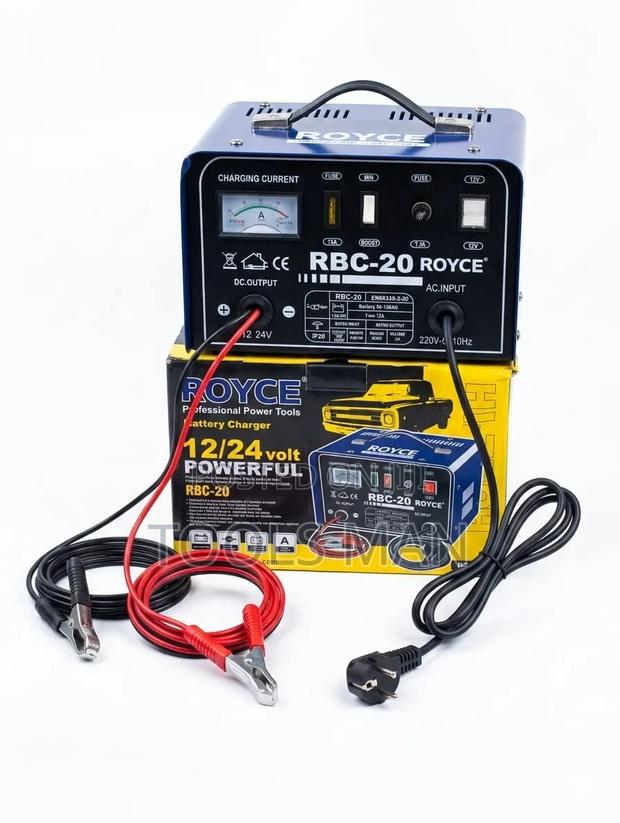 Royce RBC-20 12v/24v Professional Battery Charger - Heavy Duty.