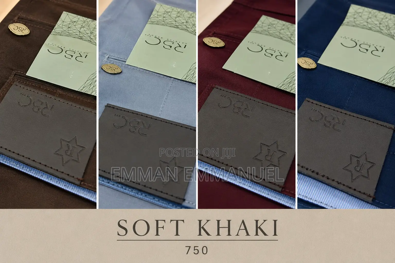 Khaki Soft Trousers